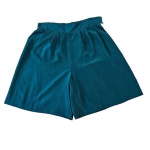 Vintage Culotte City Girl By Nancy Bolen Sz 18 Made In USA NWT Teal Pockets